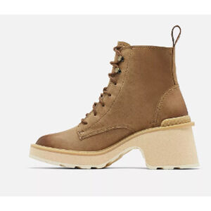 NEW (Other) - Sorel Hi-Line Heel Lace, Women Size 8.5, Umber/Ceramic